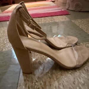 Beige Women's Heels